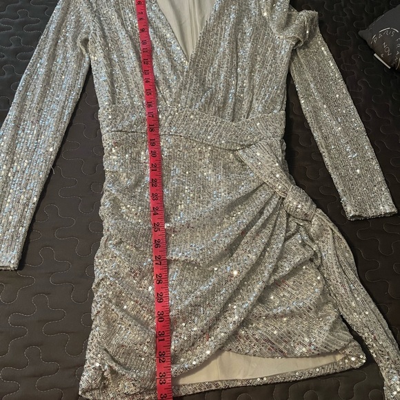 Honey stores- Silver Sequinned Mini - Picture 11 of 11